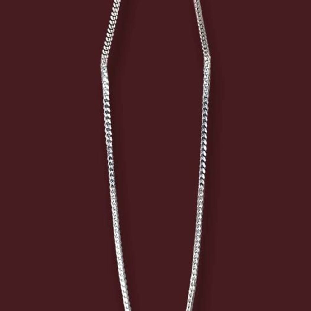 24" Diamond Cut Cuban Curb Chain Necklace Unisex - 2.8mm